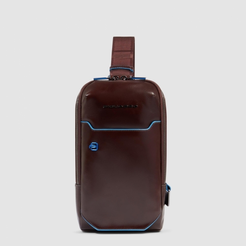 Рюкзак с одной лямкой Piquadro CA6898B2/MO кожаный коричневый Blue Square 28 x 15 x 8 см