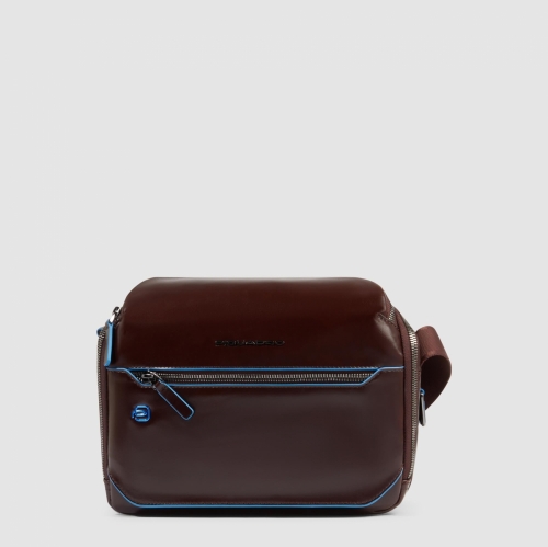 Сумка Piquadro CA6900B2/MO через плечо кожаная коричневая Blue Square 27 x 20 x 9 см
