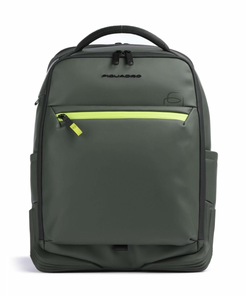 Мужской дорожный рюкзак Piquadro CA6800C2OW/VE зелёный Corner 2.0 44 x 30 x 16 см