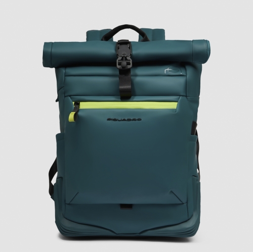 Мужской рюкзак Piquadro CA6291C2OW/OT зелёно-синий Harper 47 X 37 X 17 см