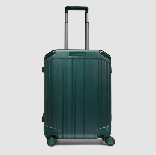 Чемодан из поликарбоната Piquadro BV4425PQLM/VES с кодовым замком зелёный  55 x 40 x 20 см