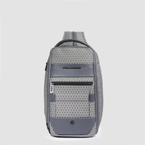 Рюкзак с одной лямкой Piquadro CA6826W139/GR серый35.0 x 22.0 x 12.0 см