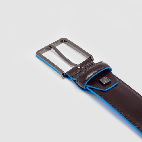 Ремень Piquadro CU7421B2/MO мужской кожаный коричневый125 × 3,5 cm