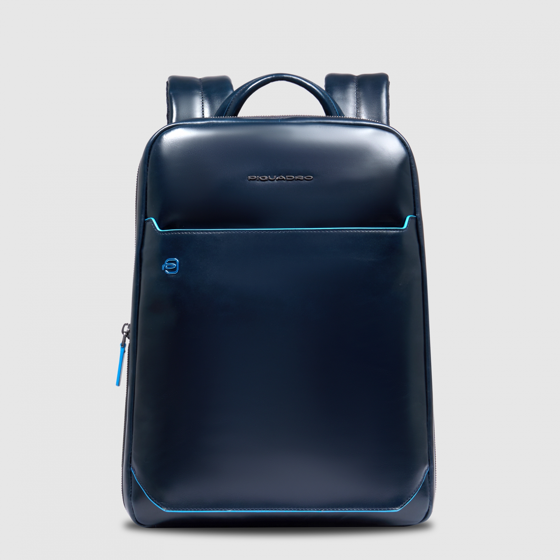Рюкзак Piquadro CA6311B2/BLU2 с расширением кожаный синий