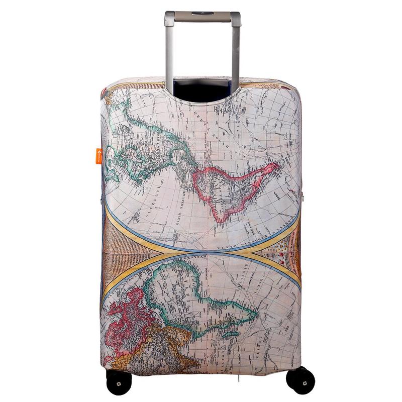 чехол для чемодана со старинной картой