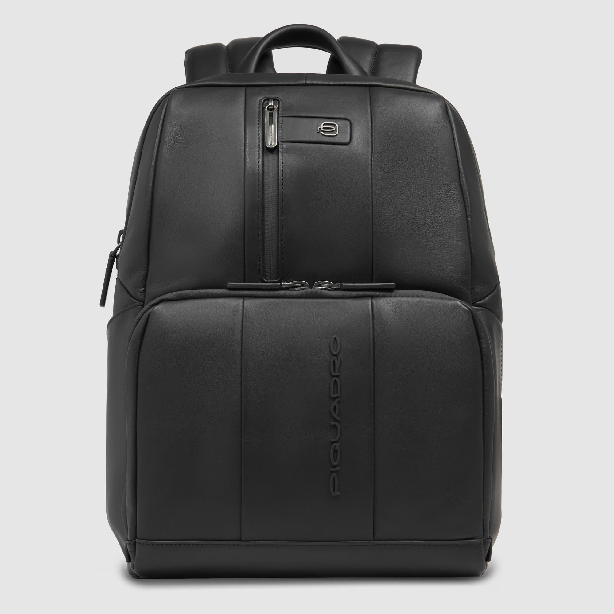 Компактный чёрный рюкзак Piquadro Urban CA3214UB00/N
