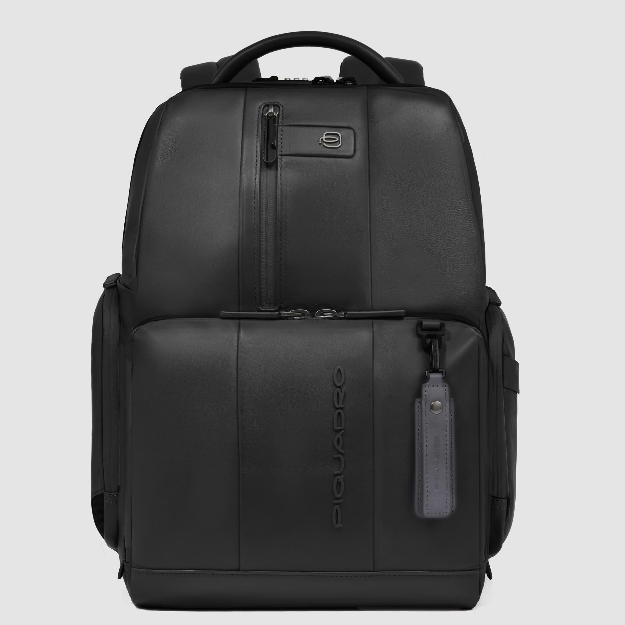 Чёрный кожаный рюкзак Piquadro Urban CA4550UB00BM/N